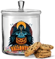 Leonardo Keksglas mit UV-Druck Halloween Reaper Design