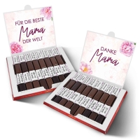 Aufkleber Set für Merci Schokolade zum Selbstgestalten als Geschenkidee für
