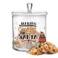 Leonardo Keksglas mit Motiv - Making cookies for Santa