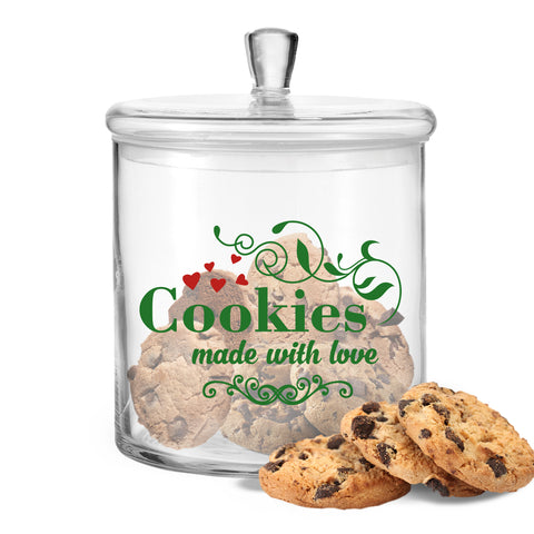 Leonardo Keksglas mit UV-Druck - Cookies made with Love