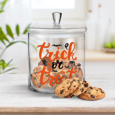 Leonardo Keksglas mit UV-Druck - Halloween Trick or Treat Design