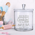 Leonardo Keksglas mit Motiv - Making cookies for Santa