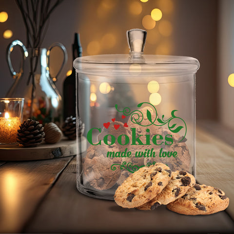 Leonardo Keksglas mit UV-Druck - Cookies made with Love