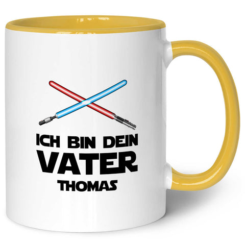 Bedruckte Tasse mit Spruch - Ich bin dein Vater