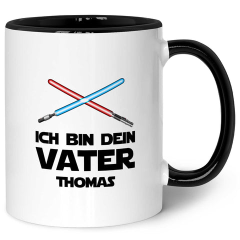 Bedruckte Tasse mit Spruch - Ich bin dein Vater