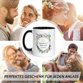 Bedruckte Tasse mit Motiv "Flower Wedding"