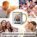 Bedruckte Tasse mit Spruch - Ich bin nicht Faul