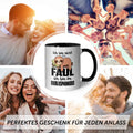 Bedruckte Tasse mit Spruch - Ich bin nicht Faul