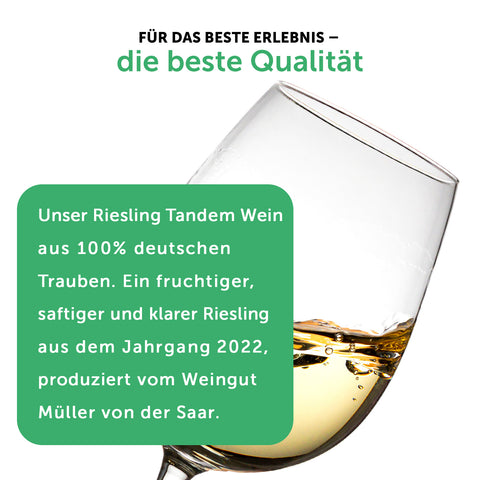 Weinflasche Riesling Tandem (6 x 0.75 l)