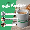 Bedruckte Tasse mit Name - Tiergruppe Safari