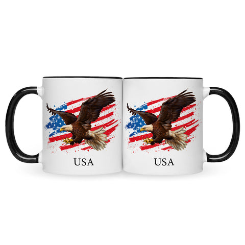 Bedruckte Tasse mit Motiv USA