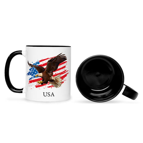 Bedruckte Tasse mit Motiv USA