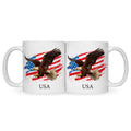 Bedruckte Tasse mit Motiv USA