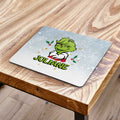 Bedrucktes Mousepad - Grinch mit Namen