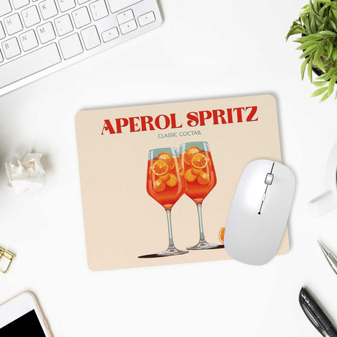 Bedrucktes Mousepad - Aperol Spritz