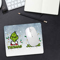 Bedrucktes Mousepad - Grinch mit Namen