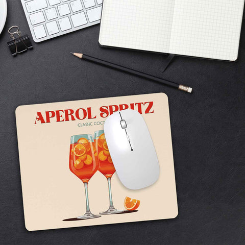 Bedrucktes Mousepad - Aperol Spritz