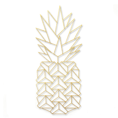 Origami Ananas V2 aus Holz -