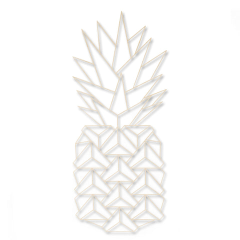 Origami Ananas V2 aus Holz -