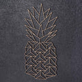 Origami Ananas V2 aus Holz -