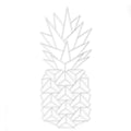 Origami Ananas V2 aus Holz -