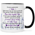 Bedruckte Tasse mit Spruch von Mama für die Tochter