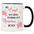 Bedruckte Tasse mit Spruch Menschen wie Dich