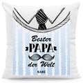 Bedrucktes Kissen mit Motiv Bester Papa der Welt