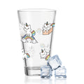 Leonardo Wasserglas mit UV-Druck "Magische Katze"