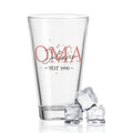 Leonardo Wasserglas mit UV-Druck "Oma" mit Wunschname & Datum