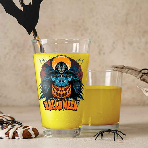 Leonardo Wasserglas mit UV-Druck "Reaper" für Halloween