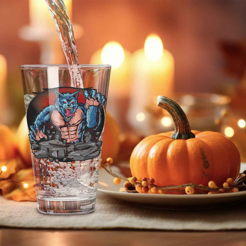 Leonardo Wasserglas mit UV-Druck "Werwolf V2" für Halloween