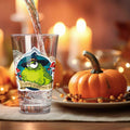 Leonardo Wasserglas mit UV-Druck "Happy Halloween Kröte" für Halloween