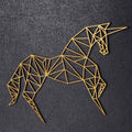 Origami Einhorn aus Holz -