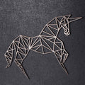 Origami Einhorn aus Holz -