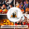 Bedruckte Tasse mit Motiv im Halloween Schloss Design