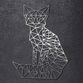 Origami Fuchs aus Holz -