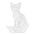 Origami Fuchs aus Holz -