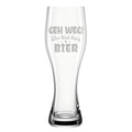 Leonardo Weizenglas "Geh weg du bist kein Bier"