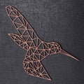 Origami Kolibri aus Holz -