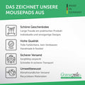 Bedrucktes Mousepad - Grinch mit Namen