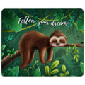 Bedrucktes Mousepad im Follow your Dreams Design