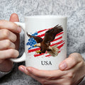 Bedruckte Tasse mit Motiv USA