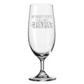 Leonardo Bierglas mit Gravur "My favorite people call me papa"