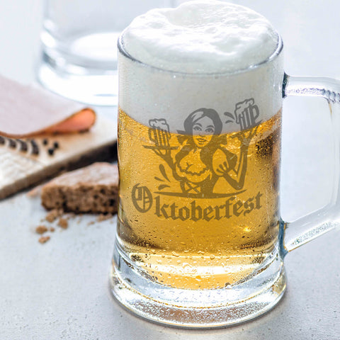 Montana Bierkrug mit Gravur "Oktoberfest Madl"