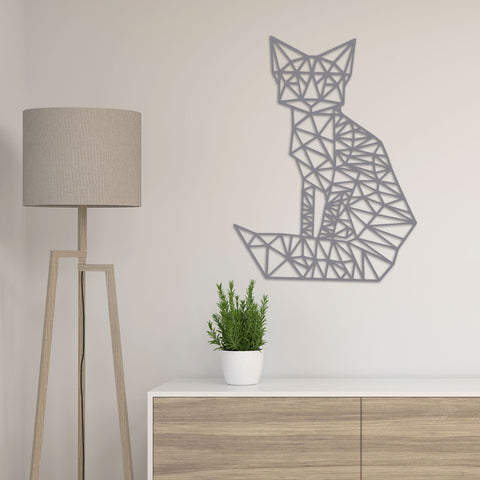 Origami Fuchs aus Holz -