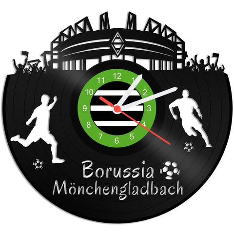 Schallplattenuhr Borussia Mönchengladbach Vereinsliebe