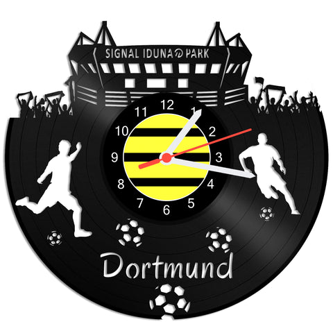 Schallplattenuhr Dortmund Vereinsliebe