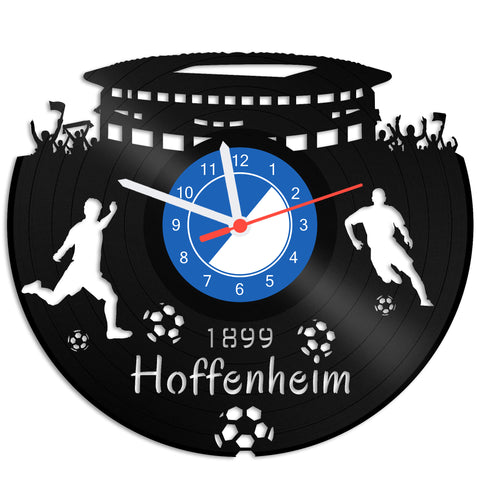 Schallplattenuhr Hoffenheim