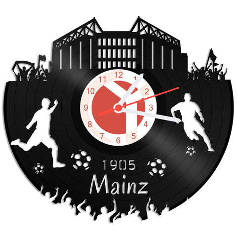 Schallplattenuhr Mainz